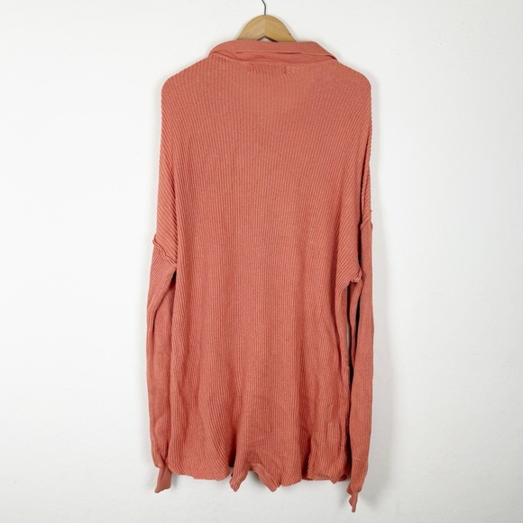 Free People FP Beach Picnic Sweater Romper Savannah Red - Picture 4 of 9